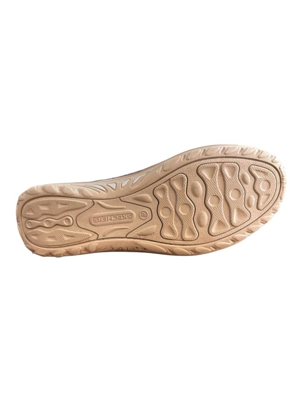 SKECHERS WOMENS REGGAE FEST DARK TAUPE COMFORT SHOE SIZE 8.5 RELAXED FIT - Picture 9 of 11